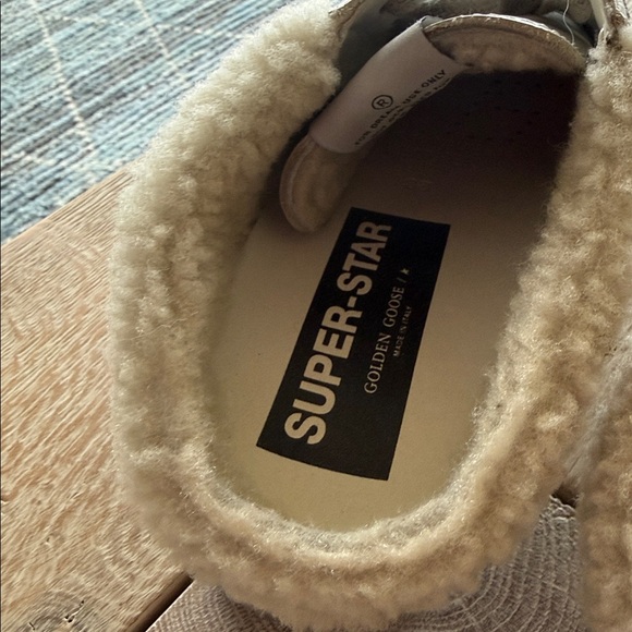 AUTHENTIC Golden Goose White and Gray Distressed Sneakers White Leather - Picture 6 of 6